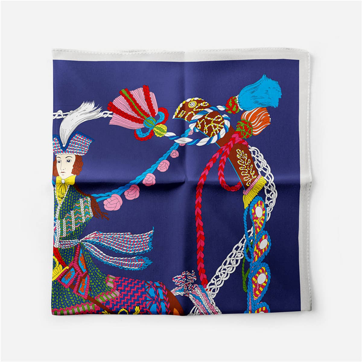 RETRO HOT SELLING PRINTED SQUARE SCARF_CWASC0658