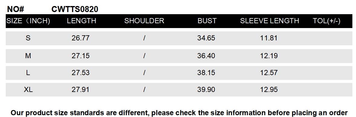 CWTTS0820_Short Sleeve Tops Fake Two Pieces Pullover Blouse