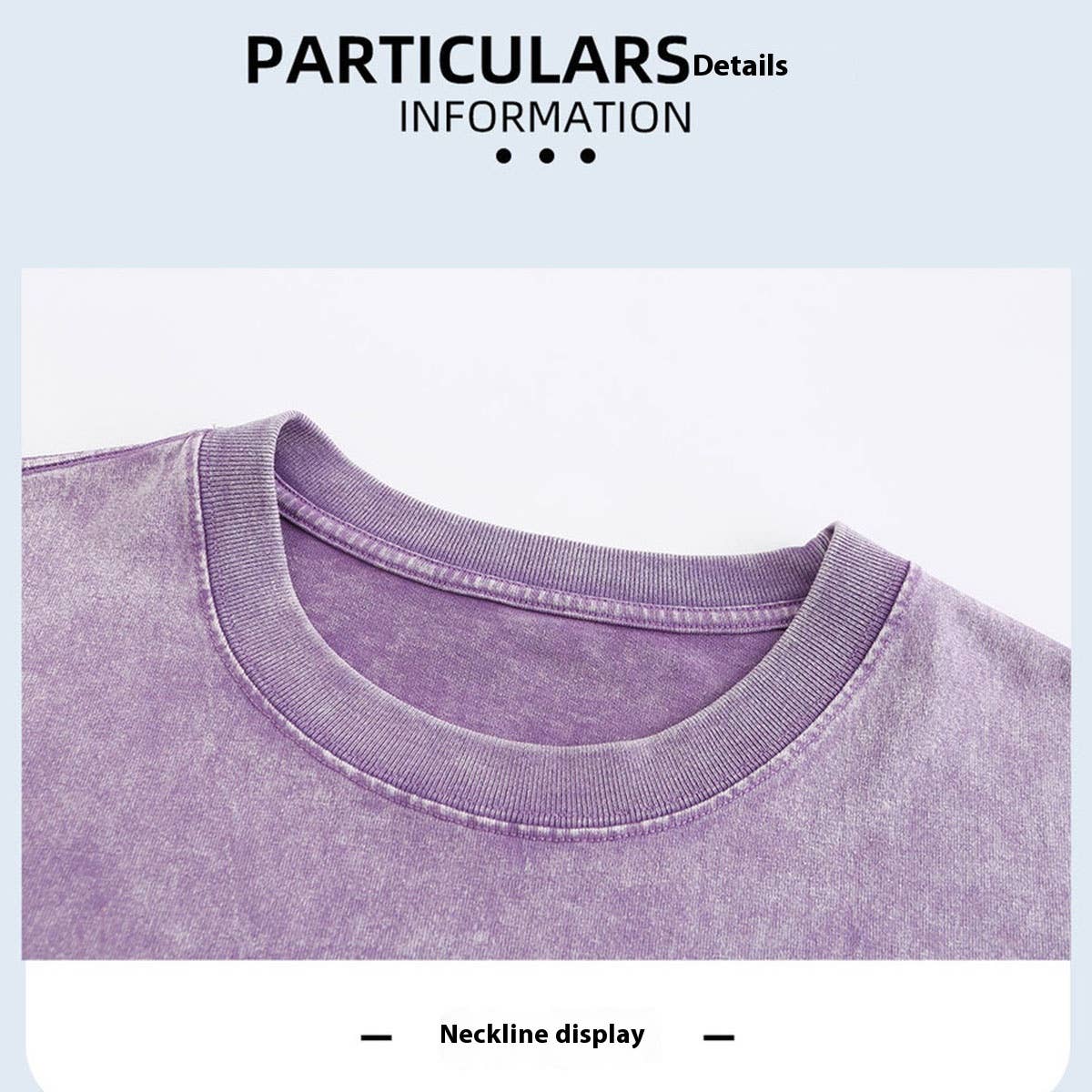270g Heavyweight Wax-Dyed Vintage Cotton T-Shirt–Custom Logo