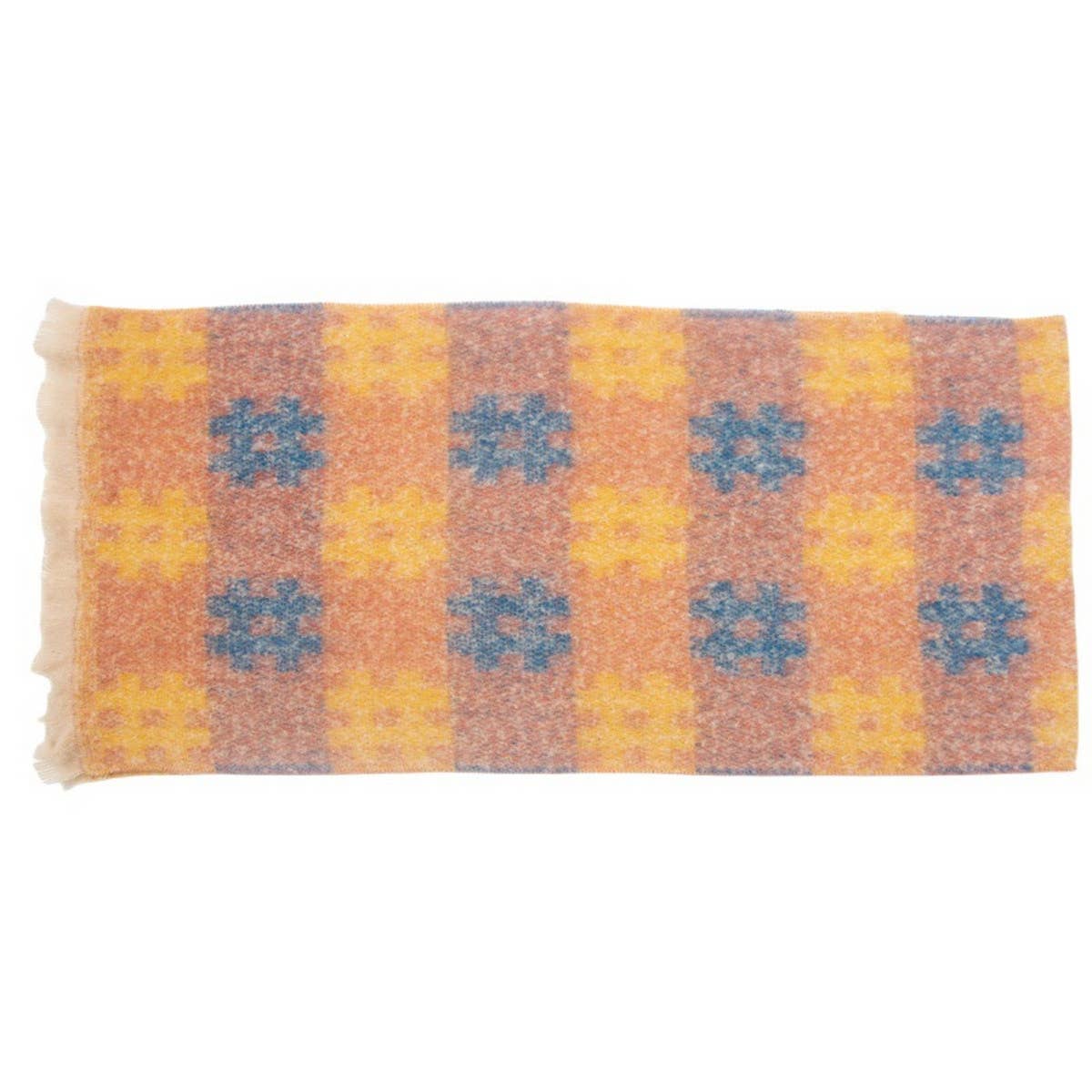 Circle Yarn Jacquard Scarf ? Unisex Winter Wrap