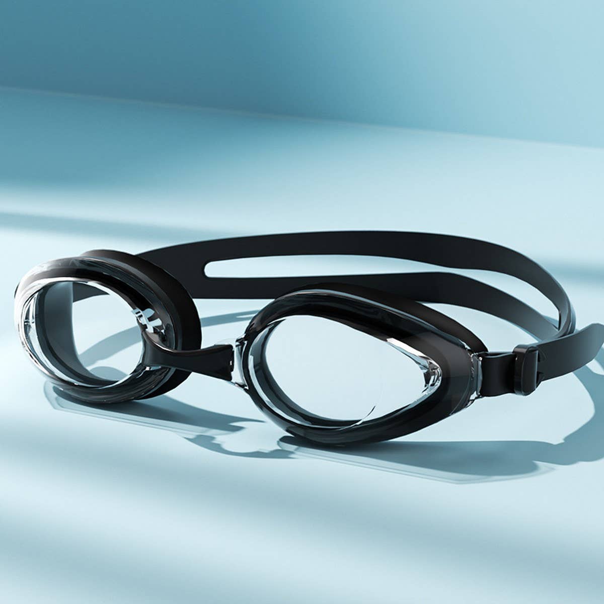 Adult HD Anti-Fog Prescription Swim Goggles_CWMM6626