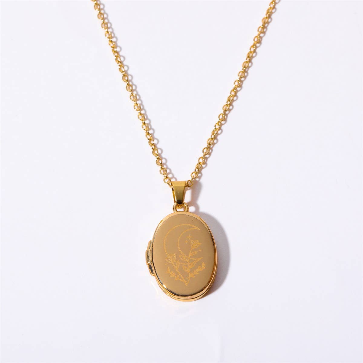 Devil's Eye Openable Photo Album Necklace