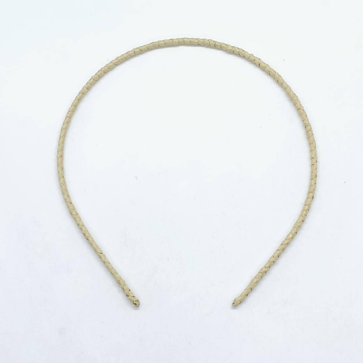 Boho Narrow 5mm Fiber Paper Woven Headband_CWAHA6328
