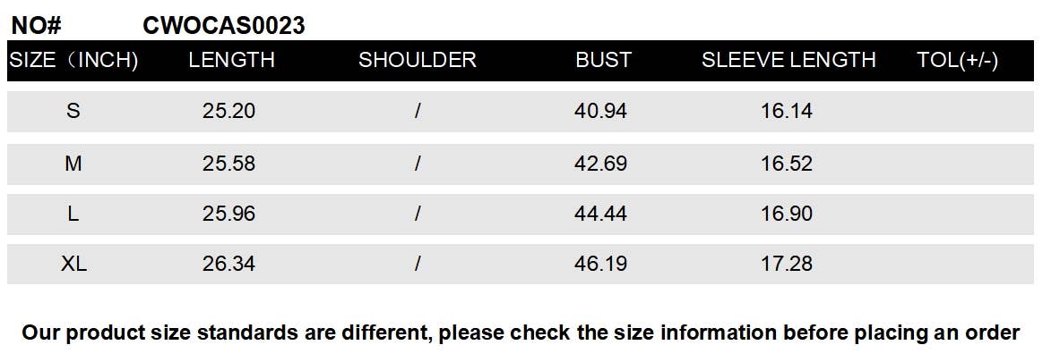 CWOCAS0023_Open Front Short Sleeve Knit Top