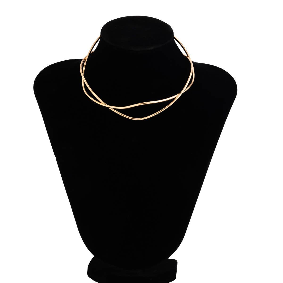 FASHIONABLE HIGH-END CROSS OUTLINE NECKLACE