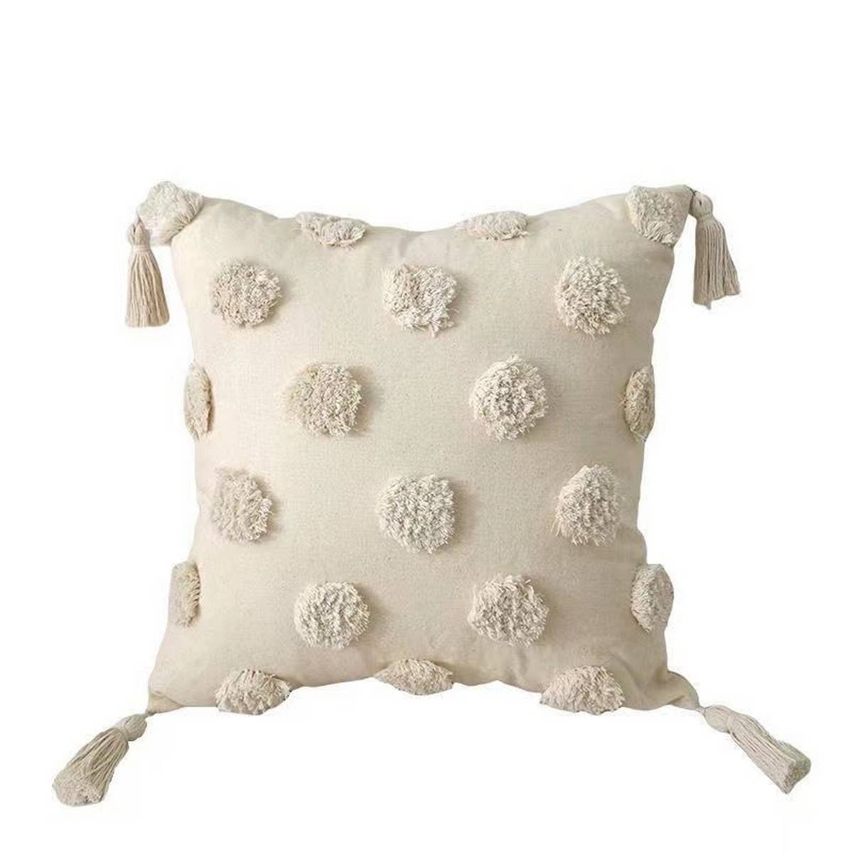 Luxury White Green Sofa Pillow Cover Modern Cushion