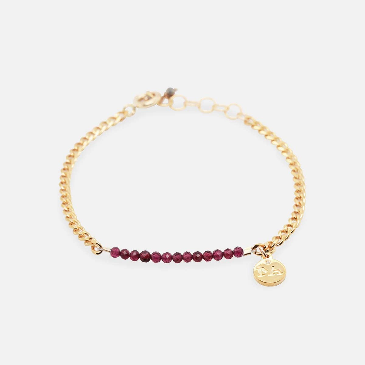 WOMEN'S CREATIVE TWELVE BIRTHSTONE BEADED BRACELET