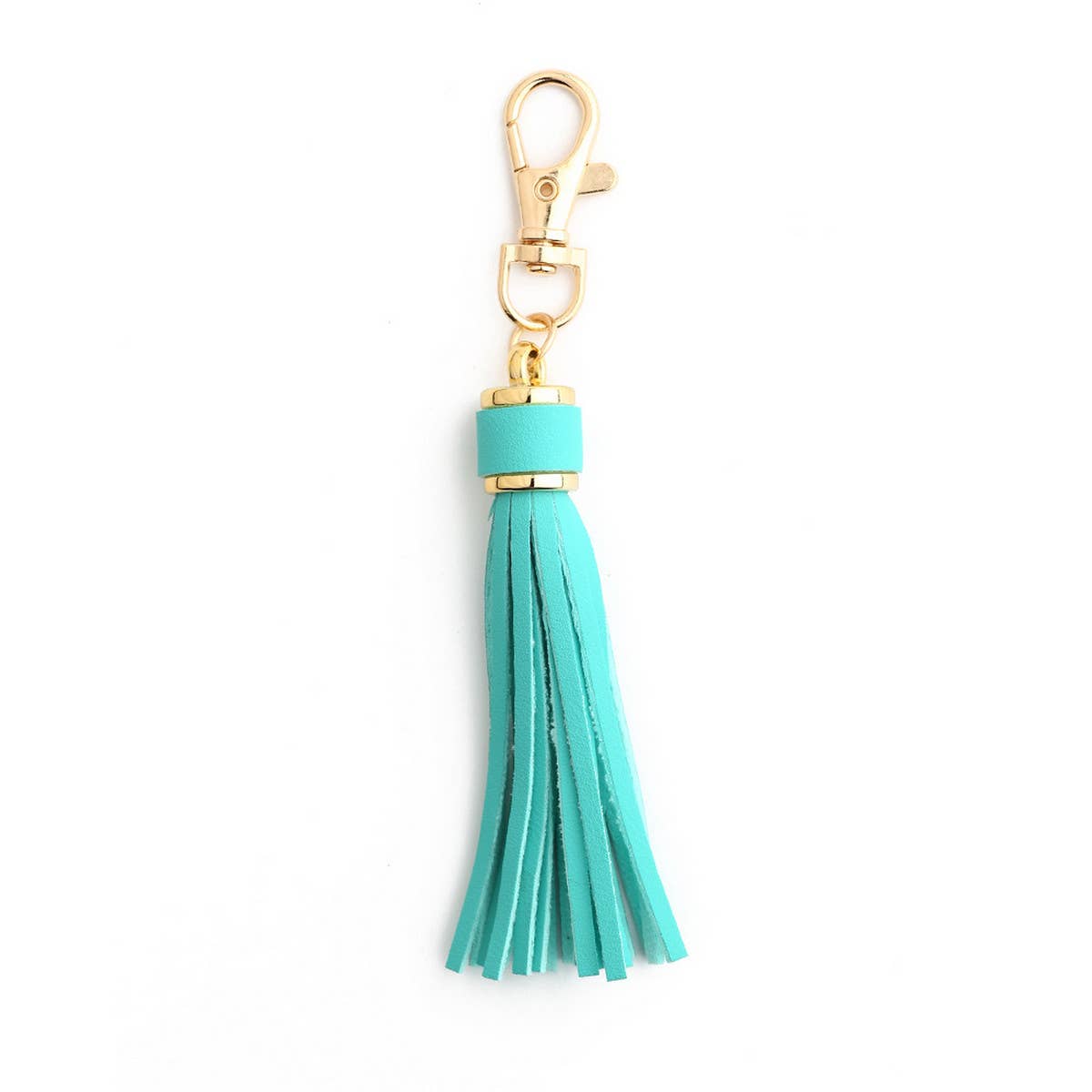 TASSEL LEATHER KEYCHAIN ACCESSORY