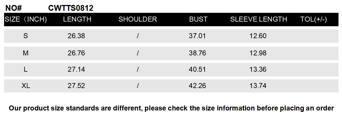 CWTTS0812_Round Neck Contrast Lace Short Sleeve Blouse