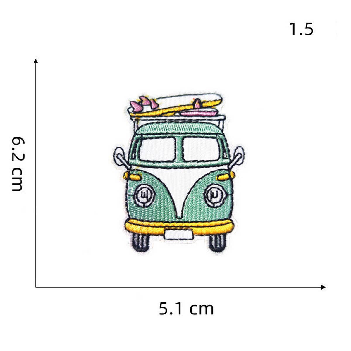 EMBROIDERED CARTOON PLANET EMBROIDERY PATCH
