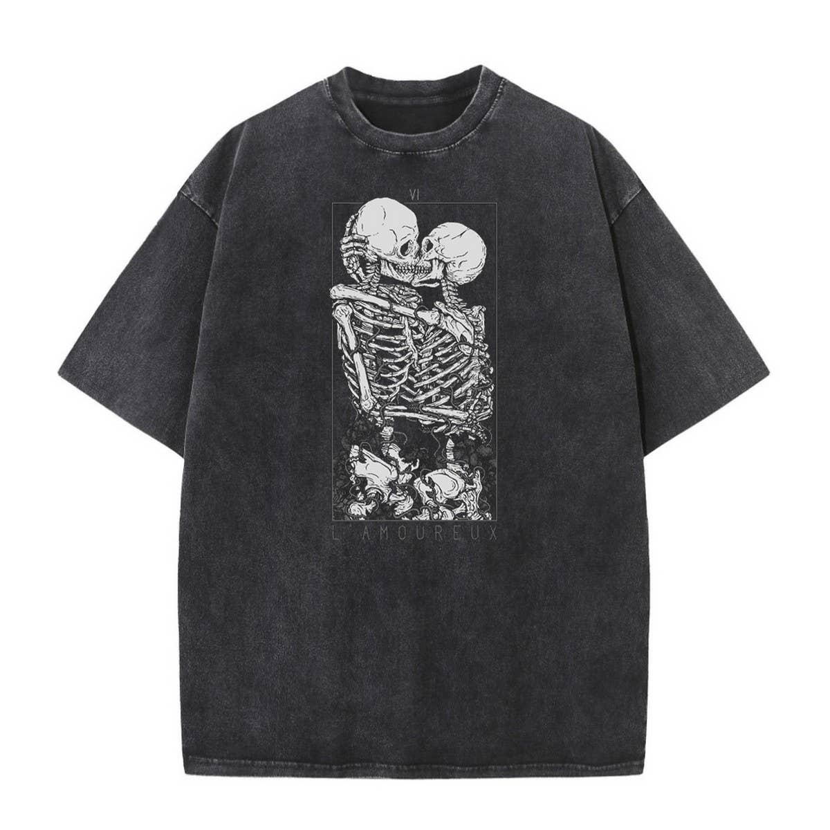 270g Heavyweight Wax-Dyed Vintage Cotton T-Shirt–Custom Logo