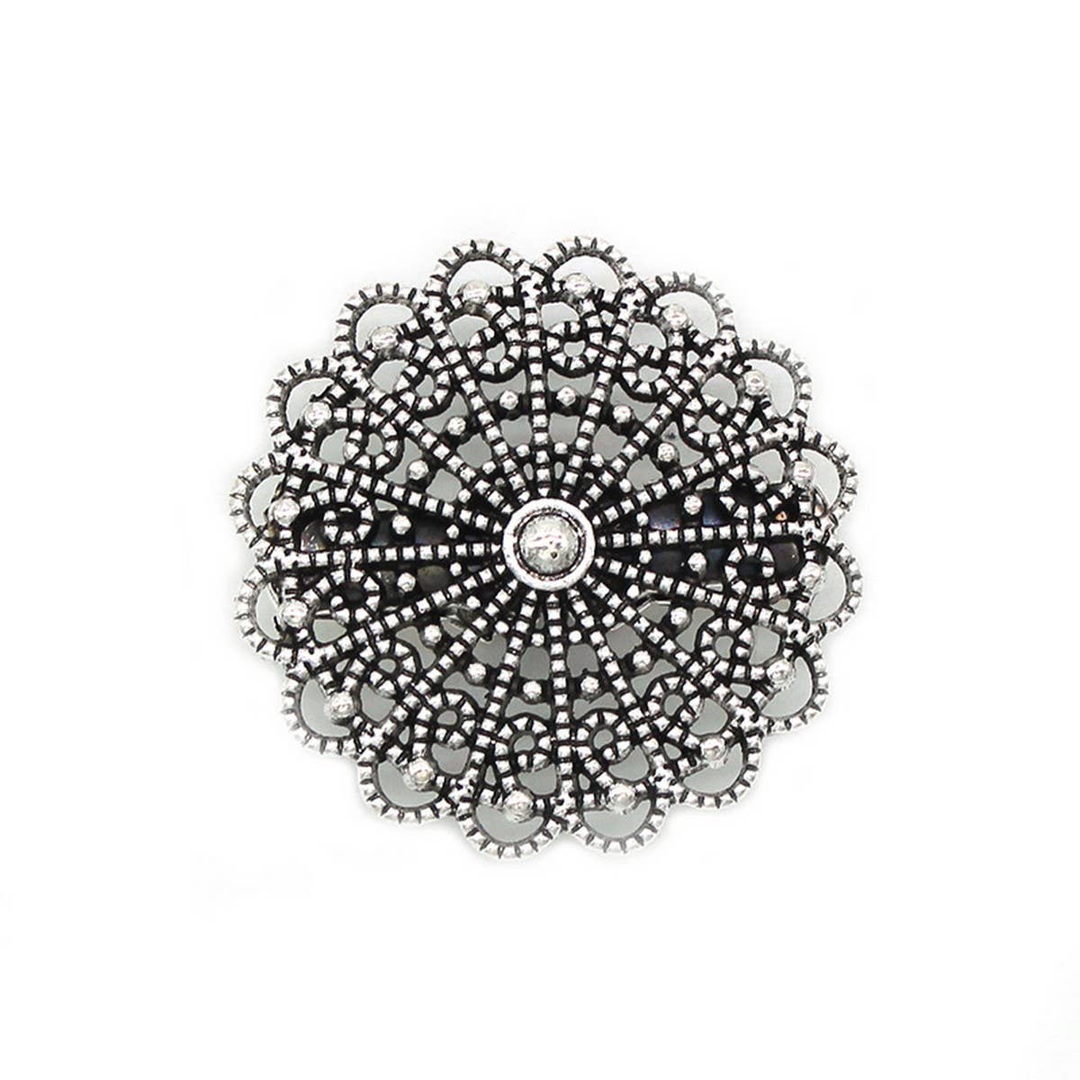 NEW COLLAR CLIP RETRO FLOWER CARDIGAN SHAWL CLIP