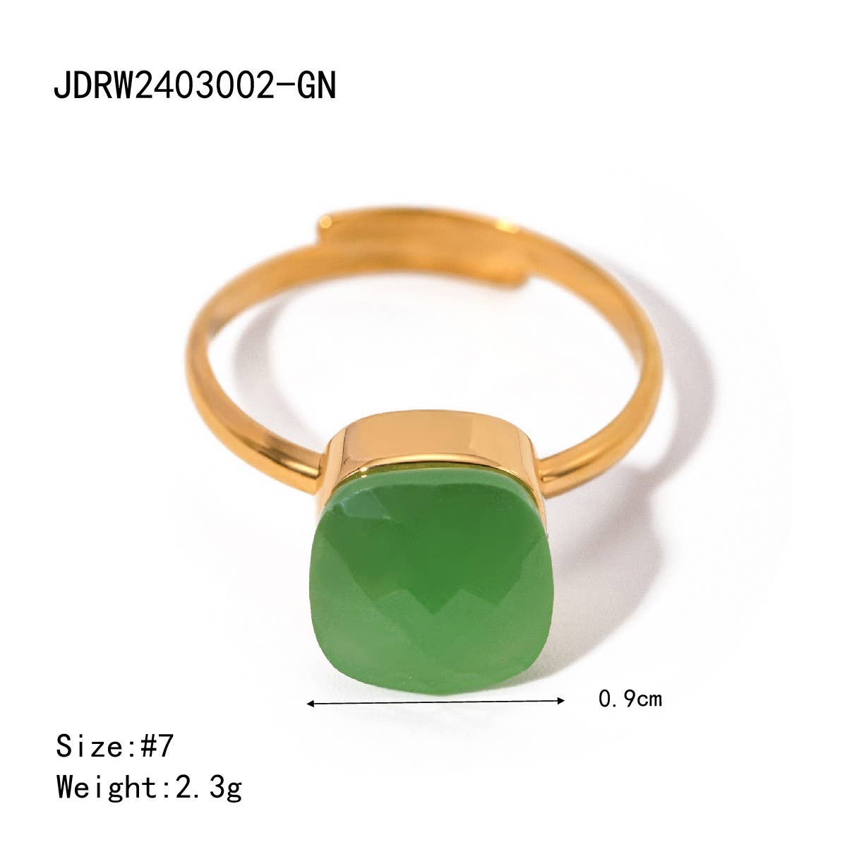 SIMPLE AND STYLISH GEOMETRIC OPEN RING