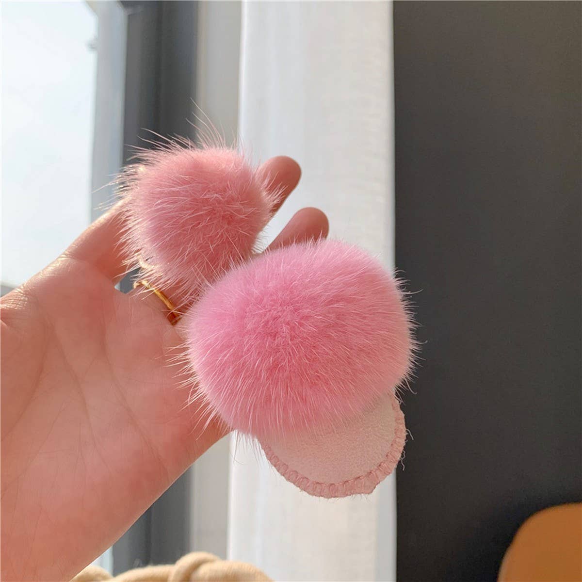 WOOL SLIPPERS PENDANT PERSONALIZED PLUSH KEYCHAIN_CWMM2486
