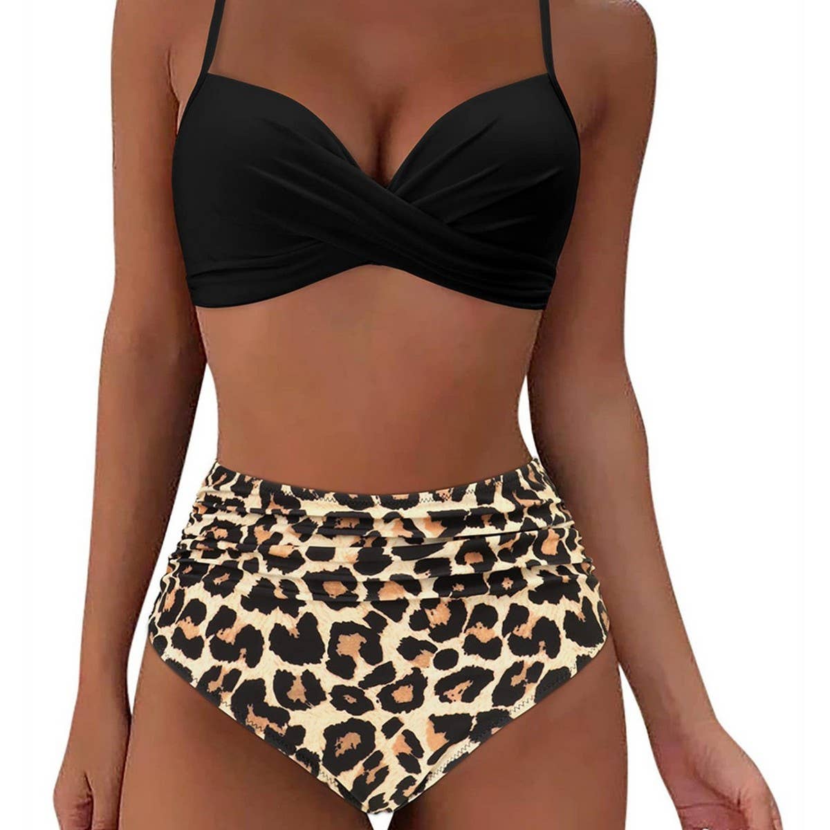 High Waist Bikini Set ,Sexy Push Up Swimsuit