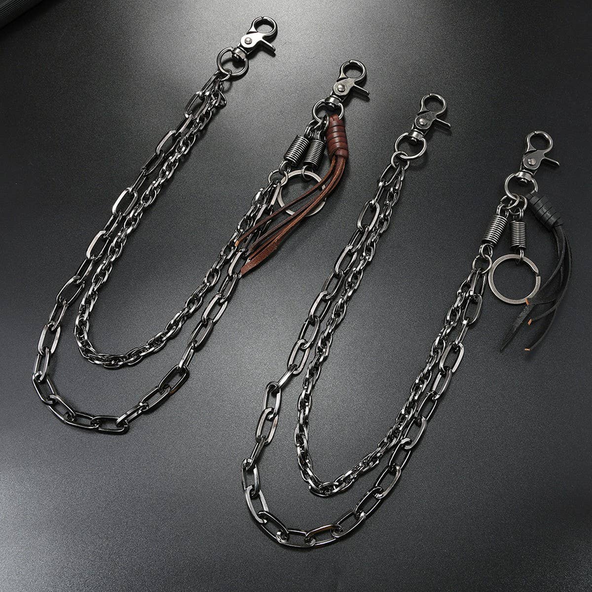 PUNK STYLE MULTI-LAYERED CHAIN JEANS CHAIN_CWMM4874