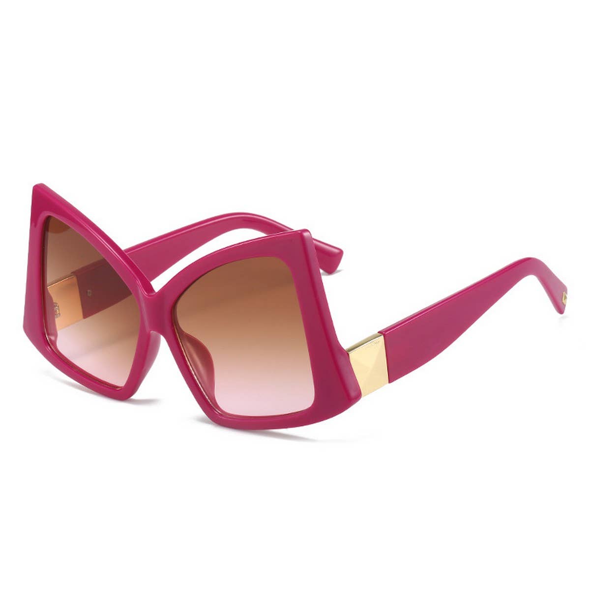 BOW TIE LARGE FRAME FUNNY FASHION SUNGLASSES WOMEN_CWASG0278
