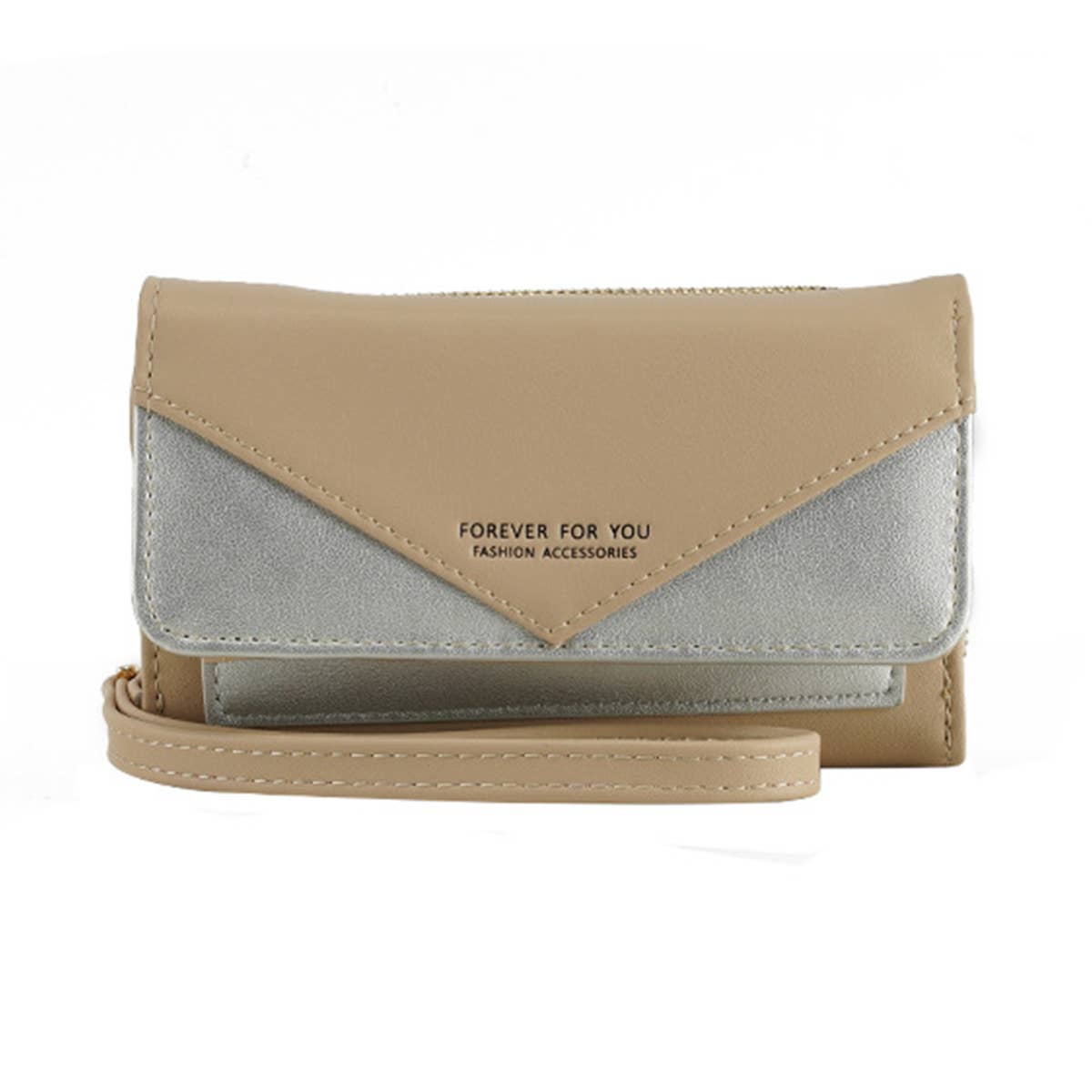 WOMEN EXQUISITE AND SIMPLE CONTRAST WALLET_CWAB1252