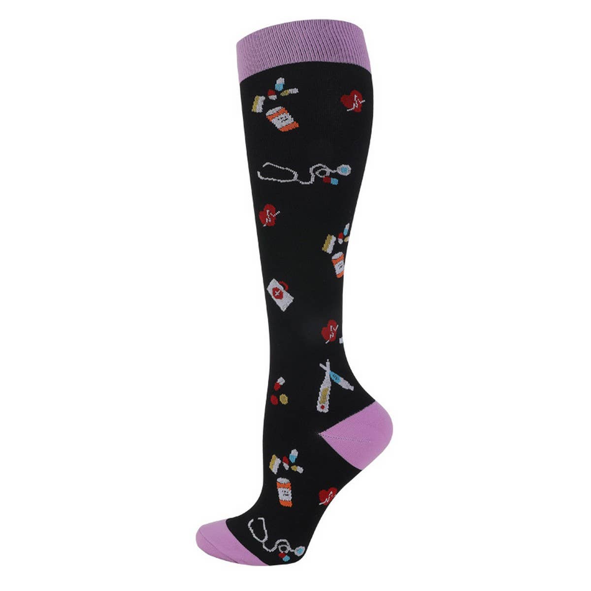 WOMEN'S OUTDOOR SPORTS LONG COMPRESSION SOCKS