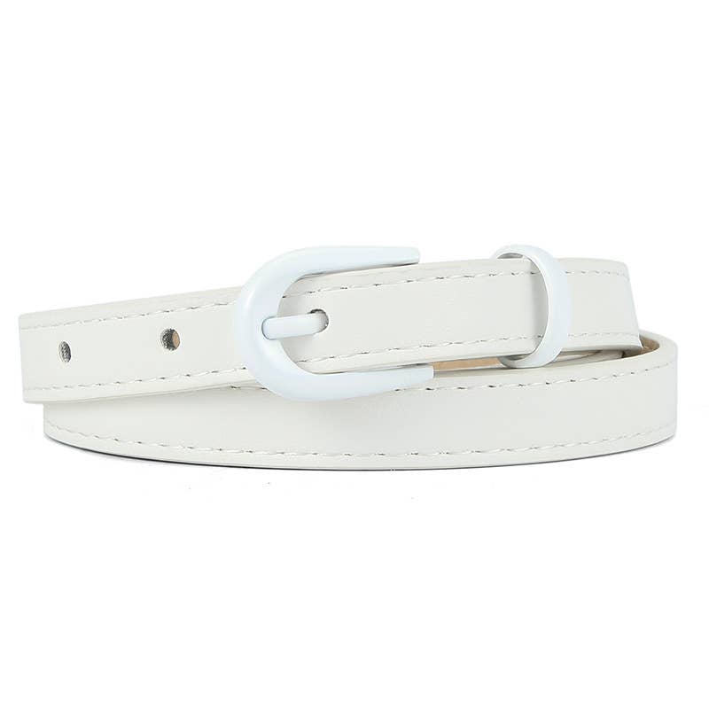 Versatile commuting pin buckle simple belt
