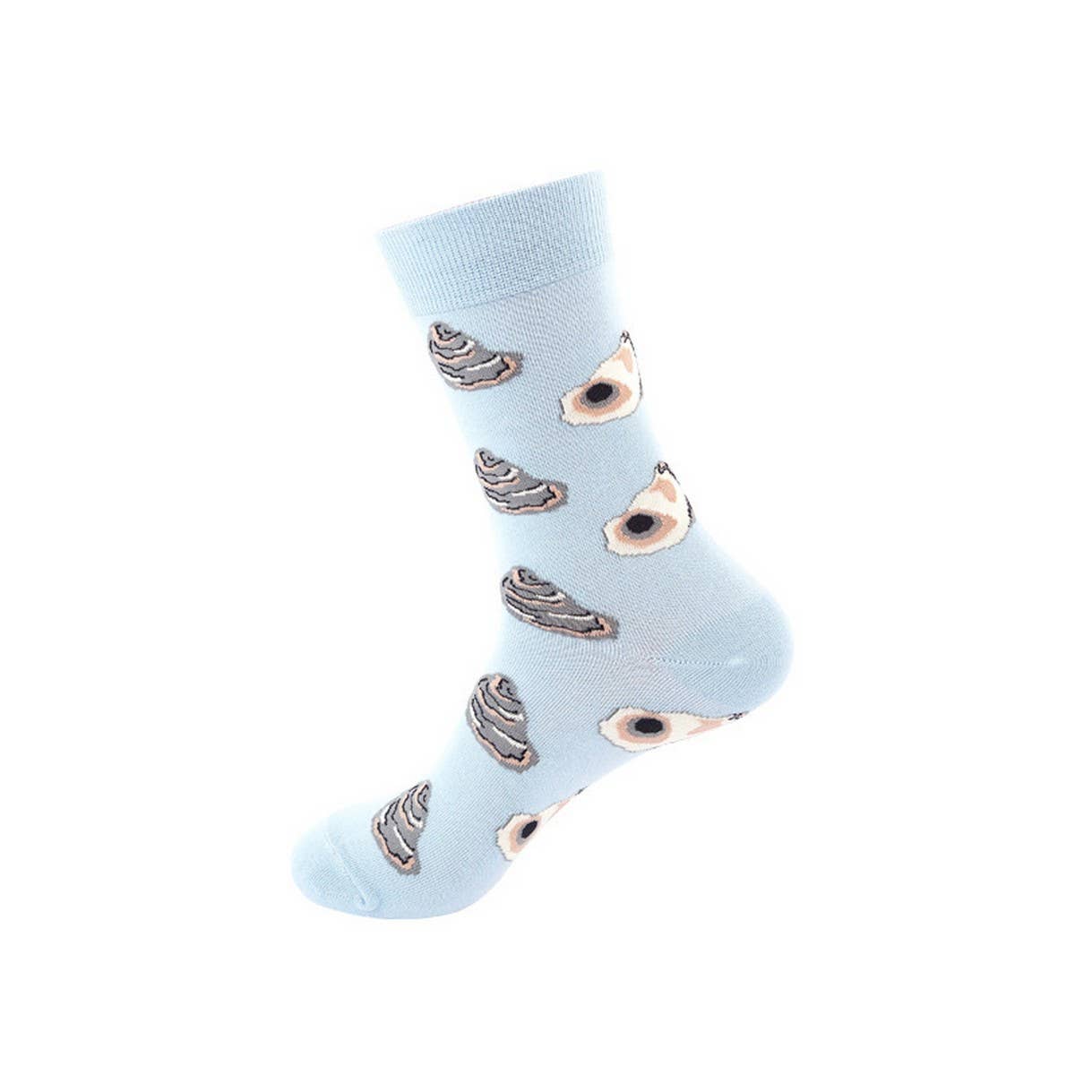FASHION PERSONALIZED PRINTED MID-CALF SOCKS_CWMS1013