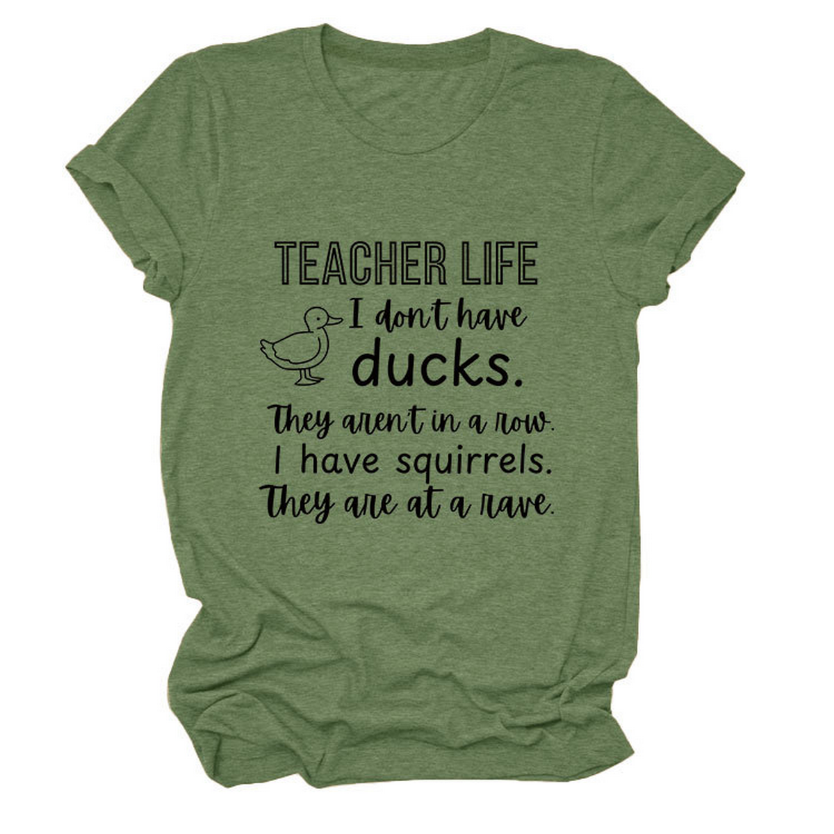 Women?™s ?œTeacher Life I Don?™t??Funny Tee_CWTTSL0487
