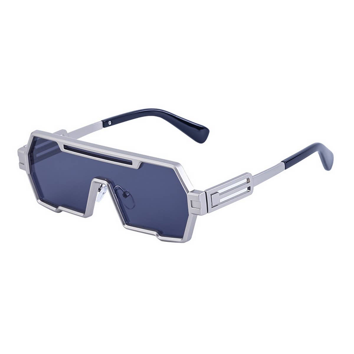 RETRO STEAMPUNK SUNGLASSES IRREGULAR SUNGLASSES_CWASG0555