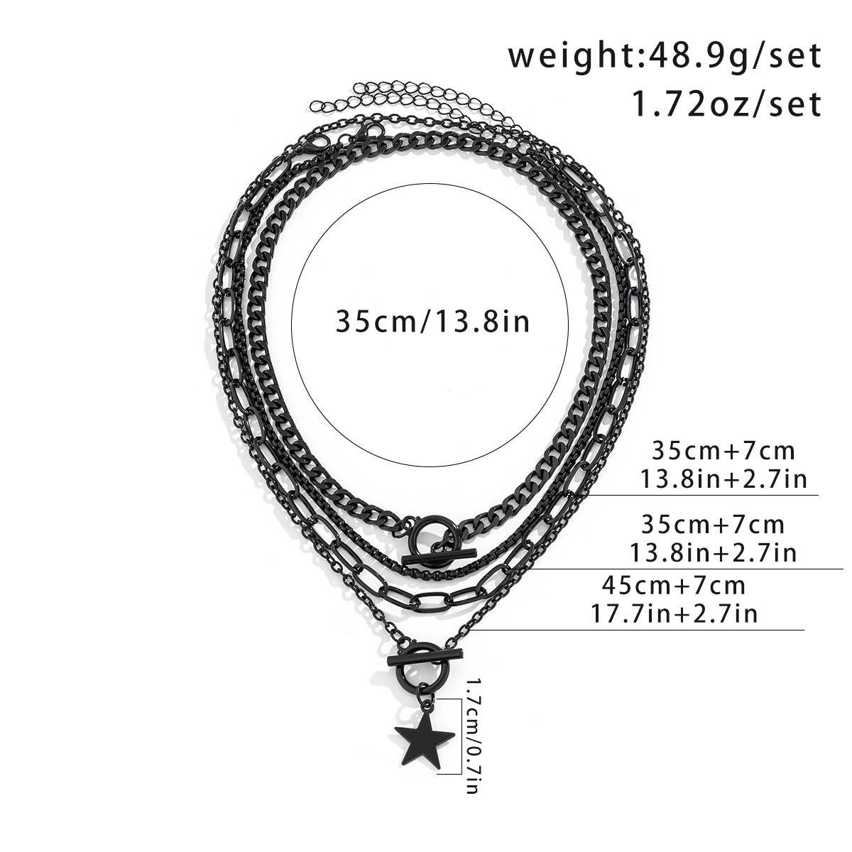 TRENDY HIP-HOP CHICK COOL STYLE NECKLACE