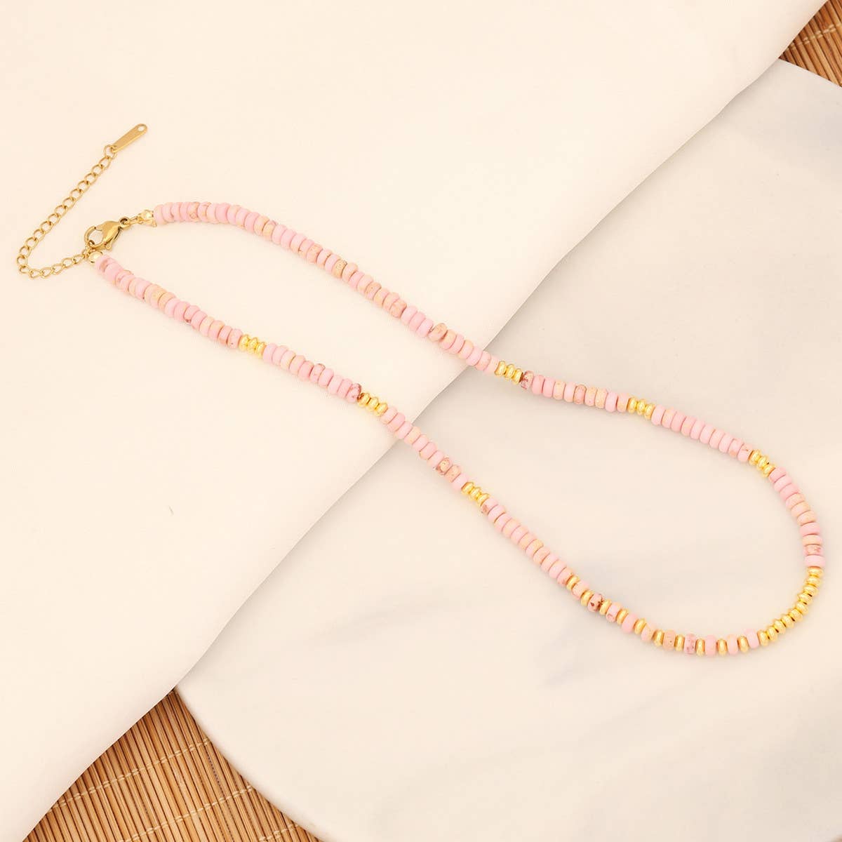FASHION HANDMADE 18K NATURAL GEMSTONE NECKLACE_CWAJE0631