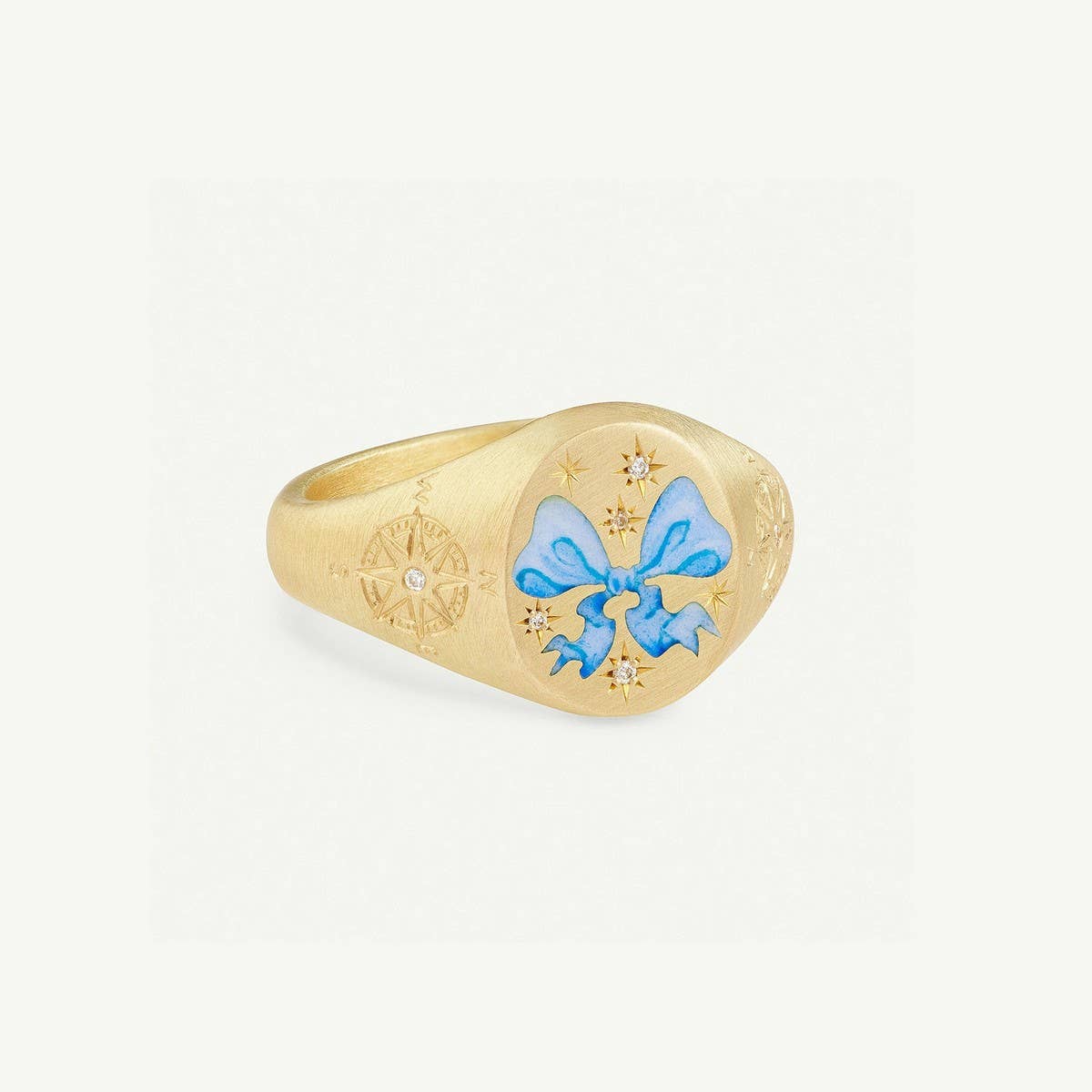 Stainless Steel Fashion Painted Rhinestone Ring_CWMM5706