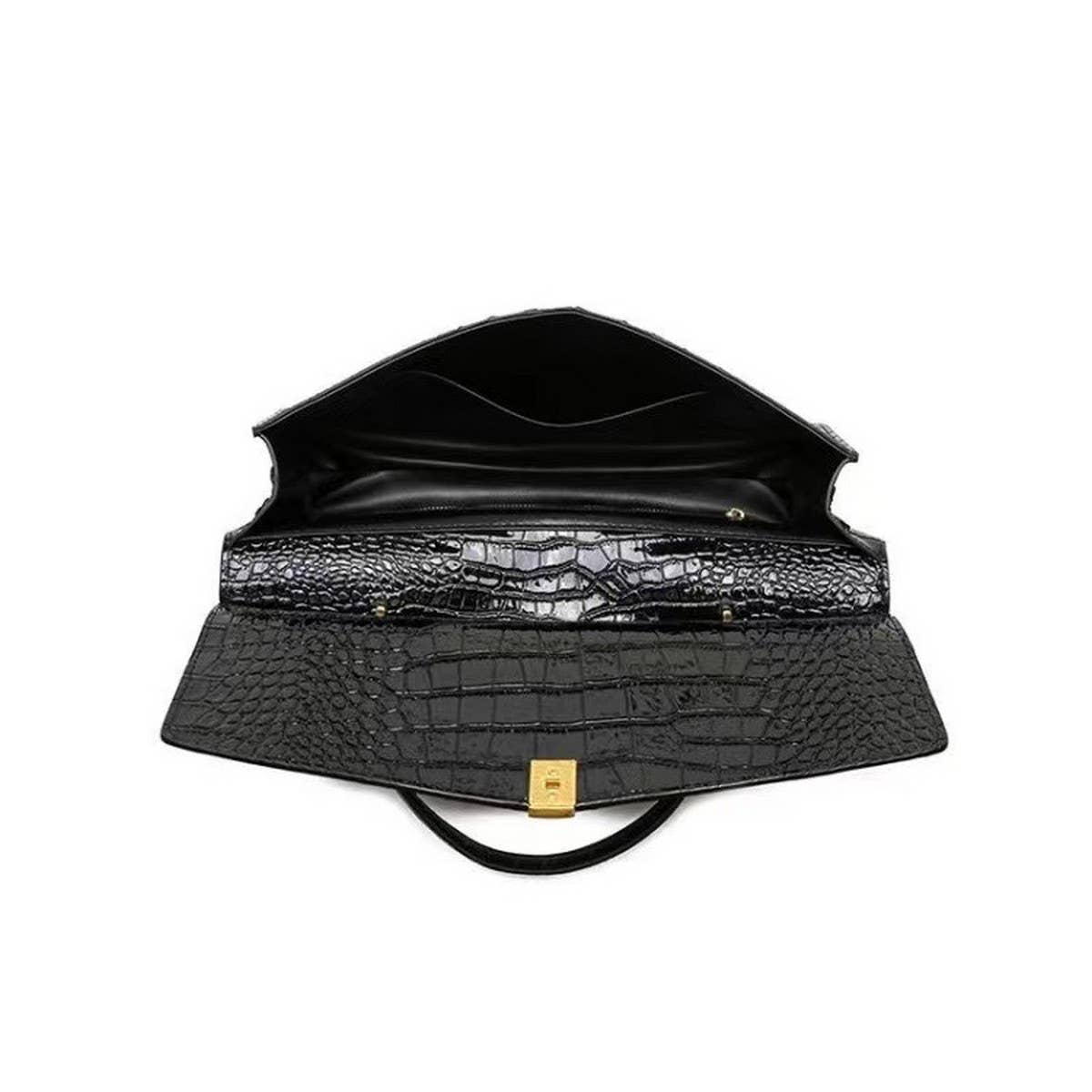 FASHION CASUAL CROCODILE BONE LADIES HANDBAG_CWAB3621