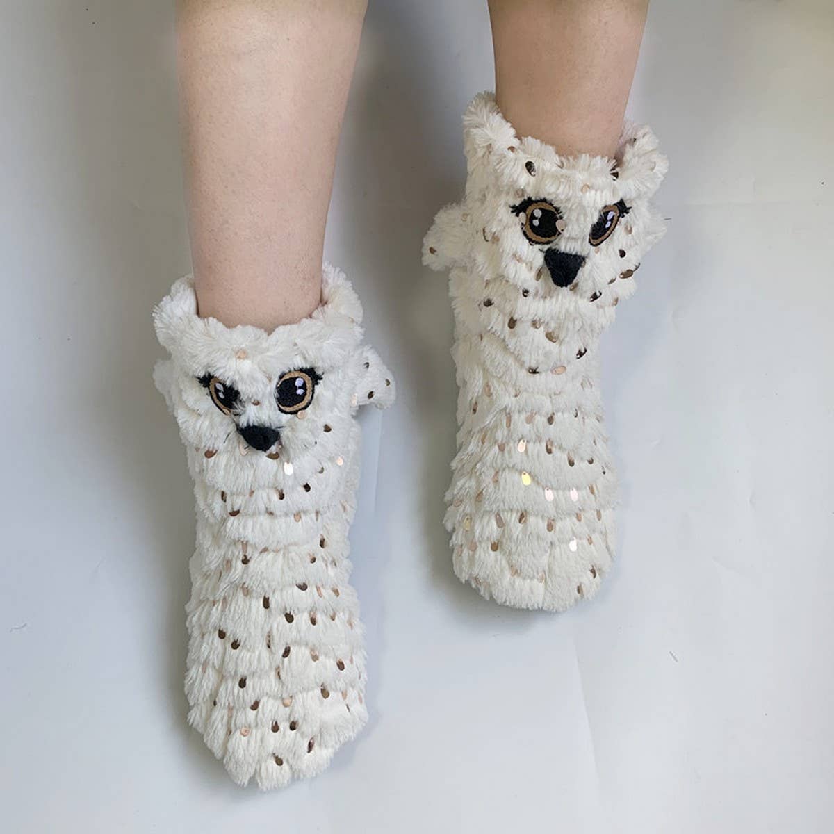 WINTER WOMEN'S ANTI-SLIP FLOOR SOCKS SLIPPERS
