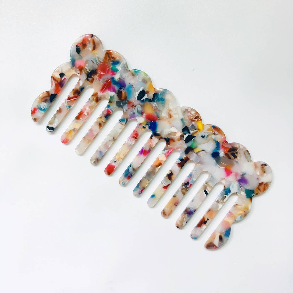 EXQUISITE MARBLED WAVY LEOPARD COMB_CWMM1074