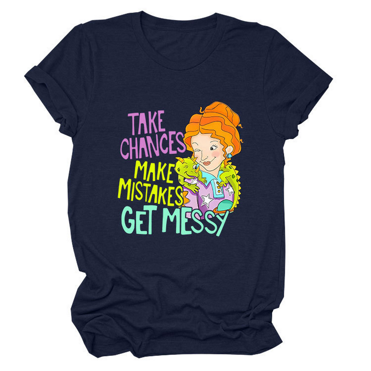 Positive Message Tee ?œTake Chances??Print_CWTTS1484