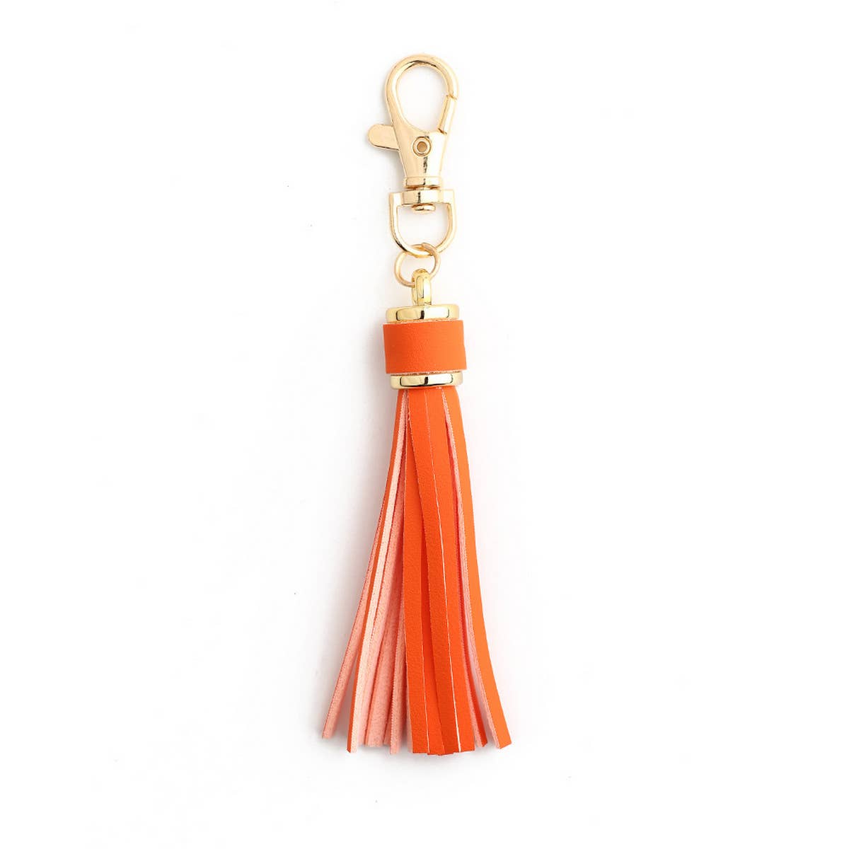 TASSEL LEATHER KEYCHAIN ACCESSORY