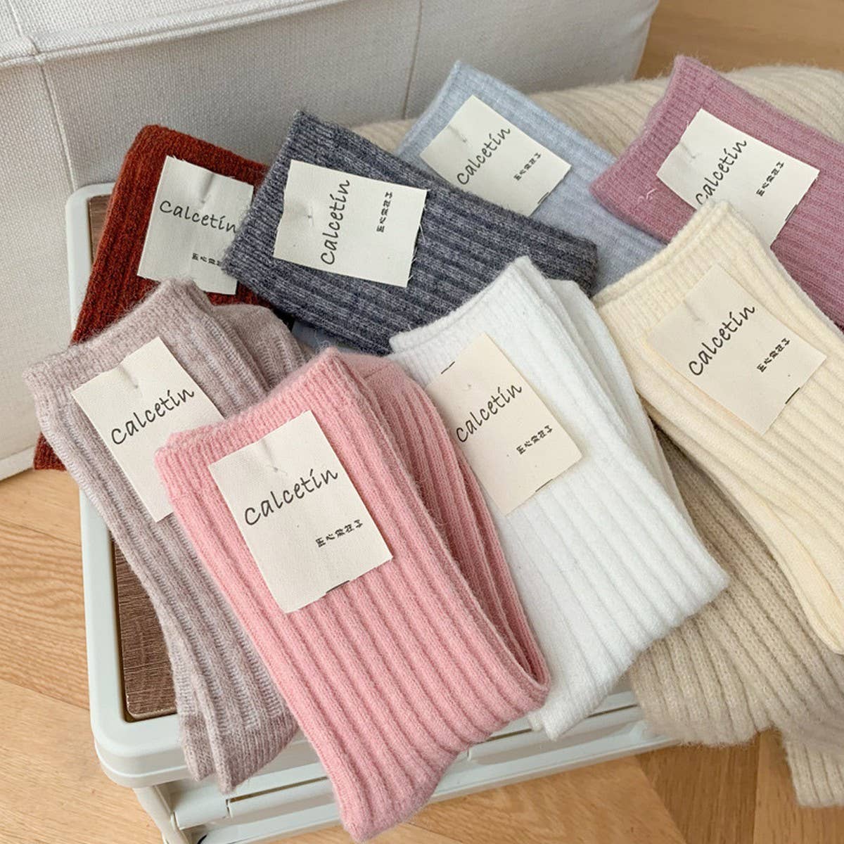 WINTER OUTDOOR ALL-MATCH PILE SOCKS