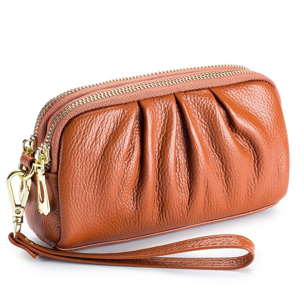 DOUBLE LAYER LARGE CAPACITY TOPLAYER COWHIDE WALLET_CWAB3737