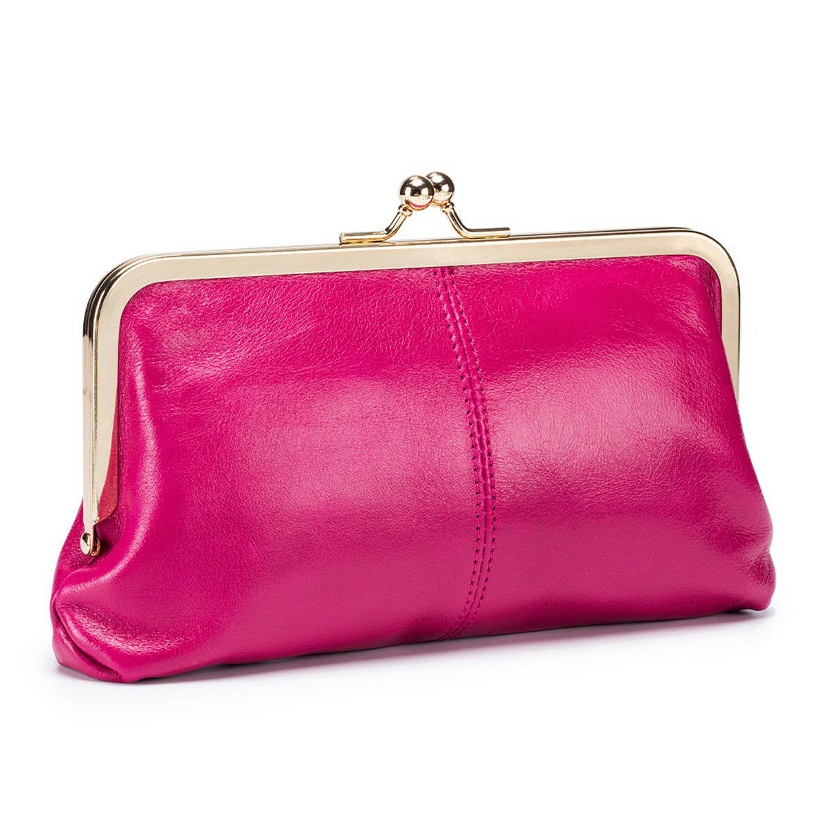 LARGE CAPACITY SIMPLE RETRO CLIP BAG LONG WALLET_CWAB3740