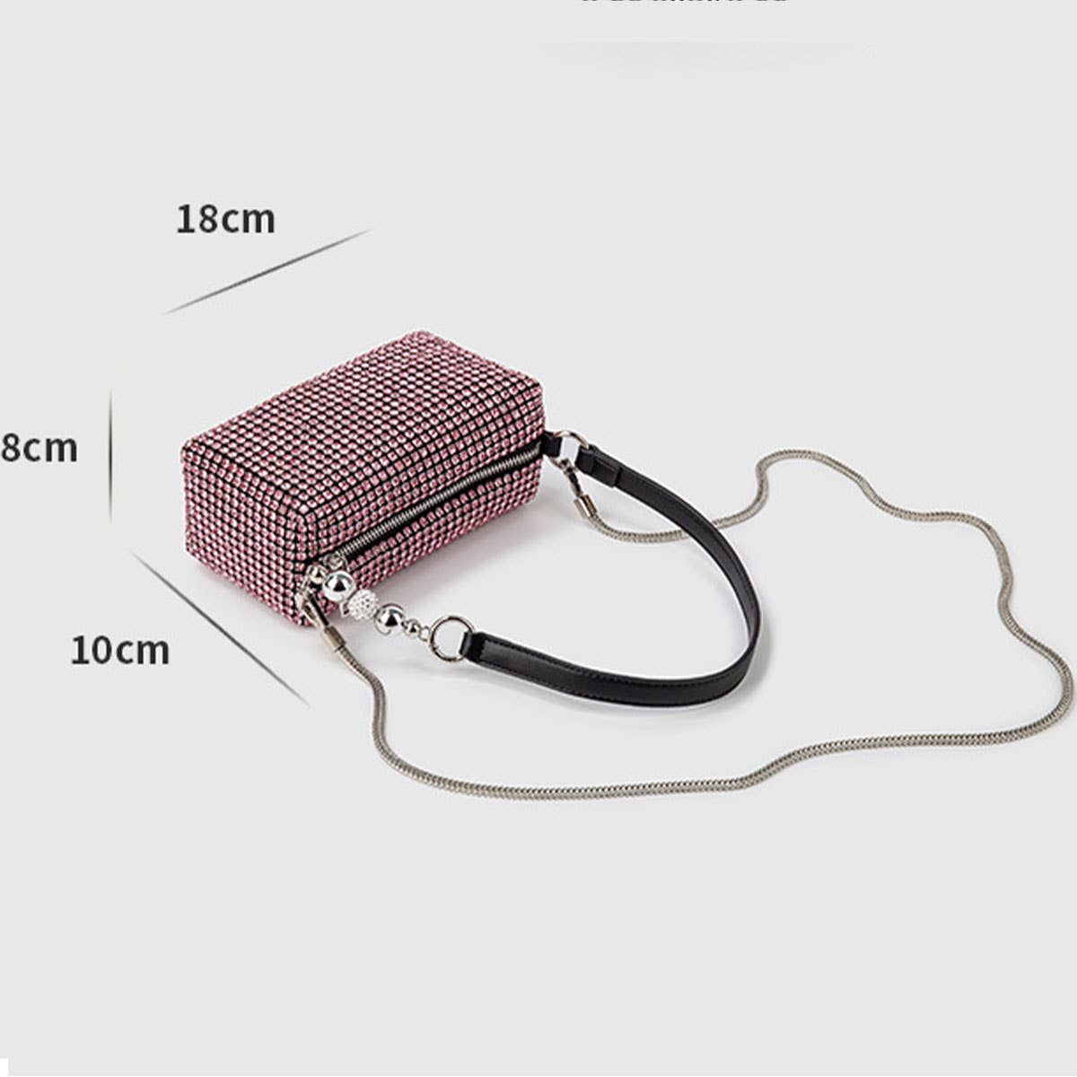 NEW FASHION RHINESTONE EVENING PILLOW BAG_CWAB3590