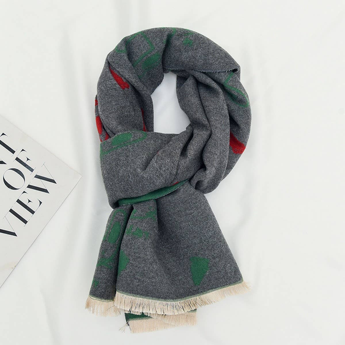 CHILDREN WINDPROOF WARM SHAWL SCARF