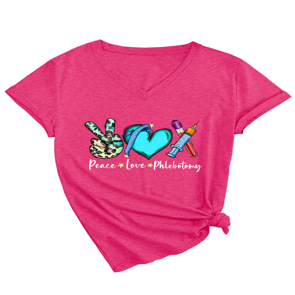 Women?™s V-Neck Tee ??Trendy & Fashionable_CWTTS1540