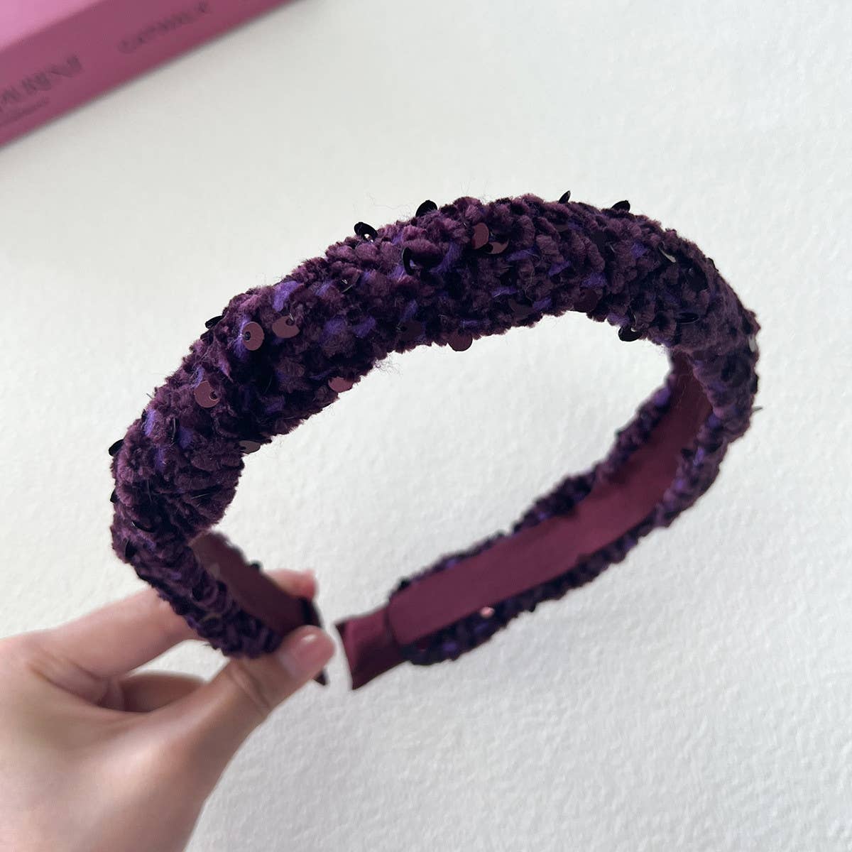 PERSONALIZED CROSS BRAID HAIRBAND_CWAHA2834
