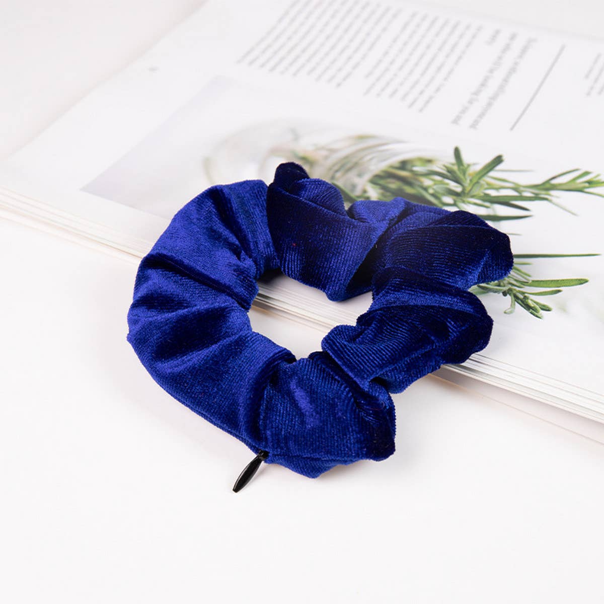 INVISIBLE ZIPPER LARGE INTESTINE HAIR TIE_CWAHA0868