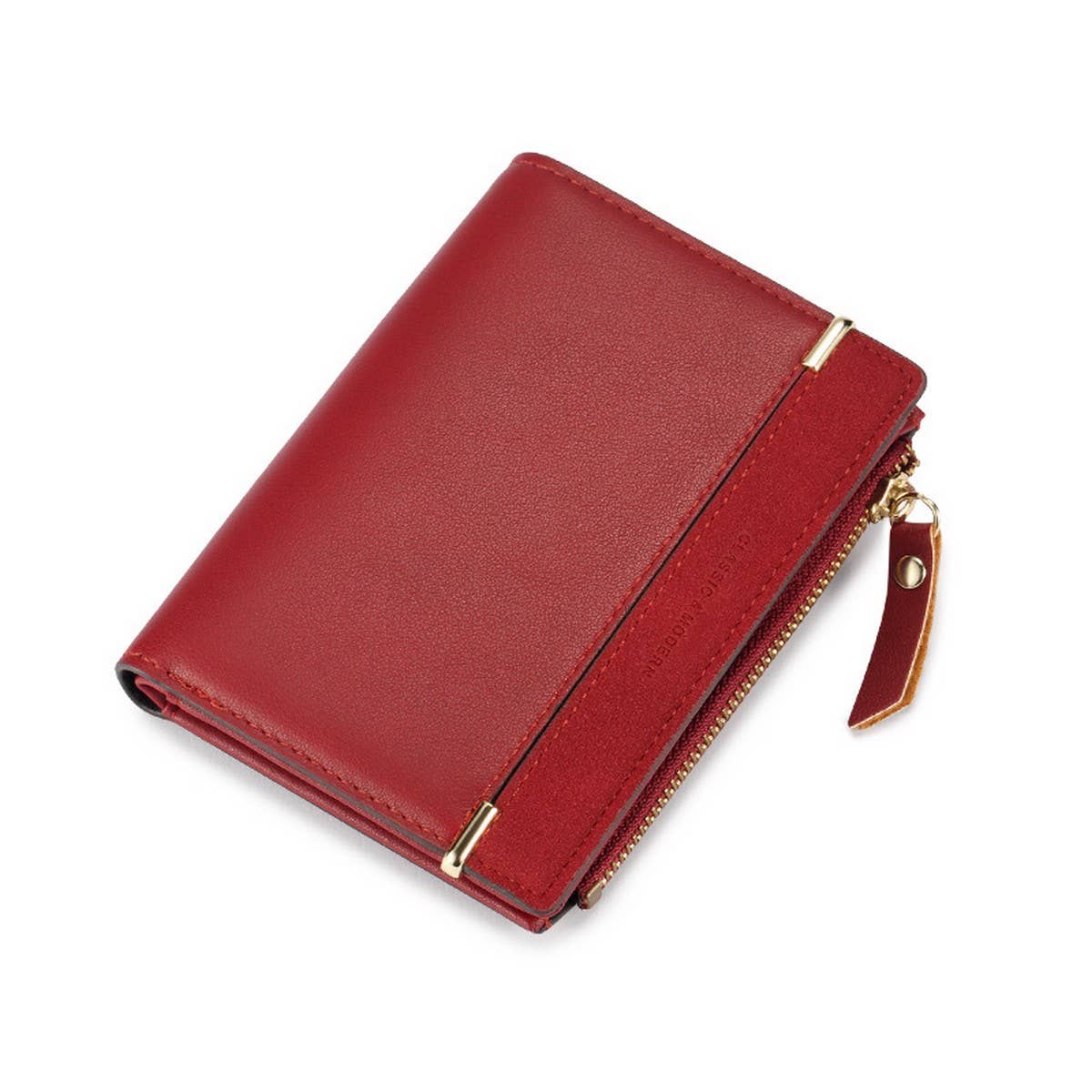 SIMPLE COIN PURSE WITH MULTIPLE CARD SLOTS_CWAB1662