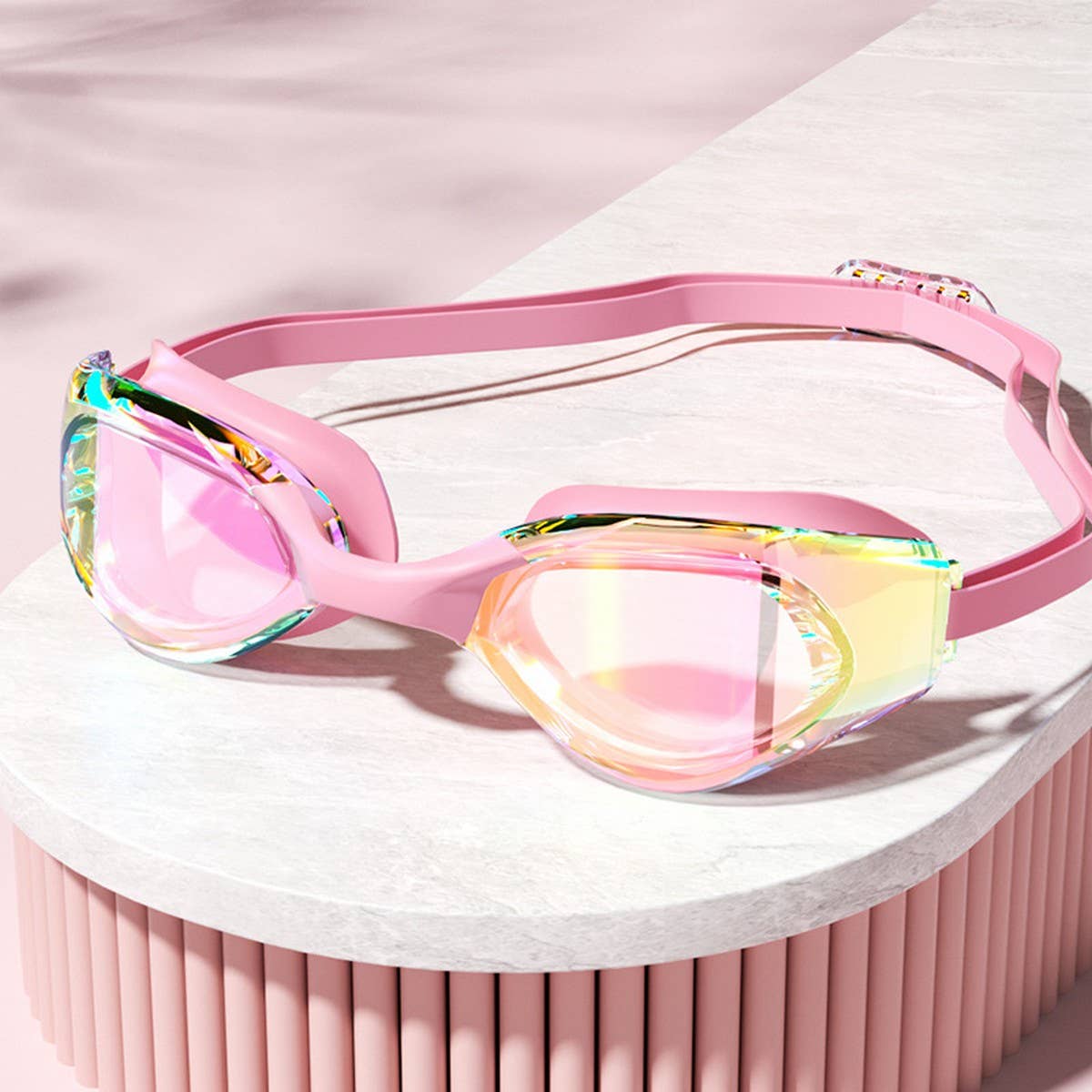 Pro Anti-Fog Swim Goggles for Adults ?“Racing Style_CWMM6637