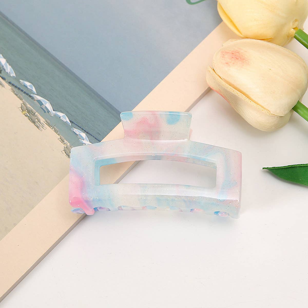 SIMPLE SYMPHONY GRADIENT HAIR CLIP HAIRPIN_CWAHA1002