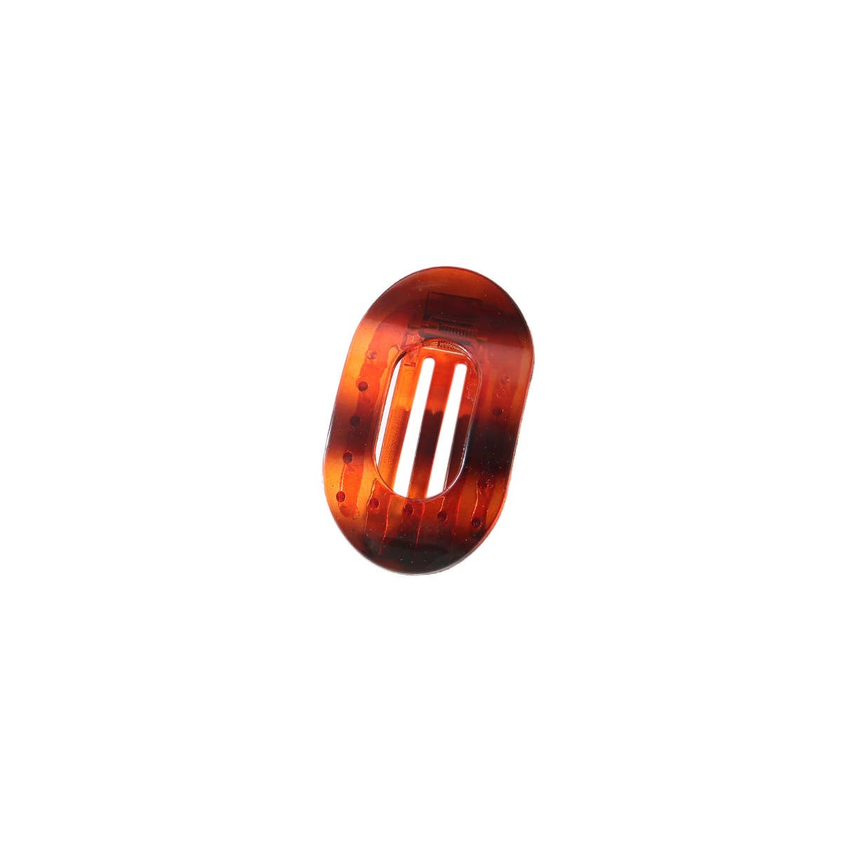 The flat oval hairpin has strong grip