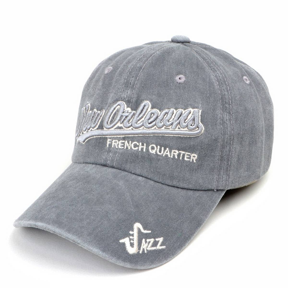 Washed Letter Embroidery Baseball Cap Sun Hat CWAH1132