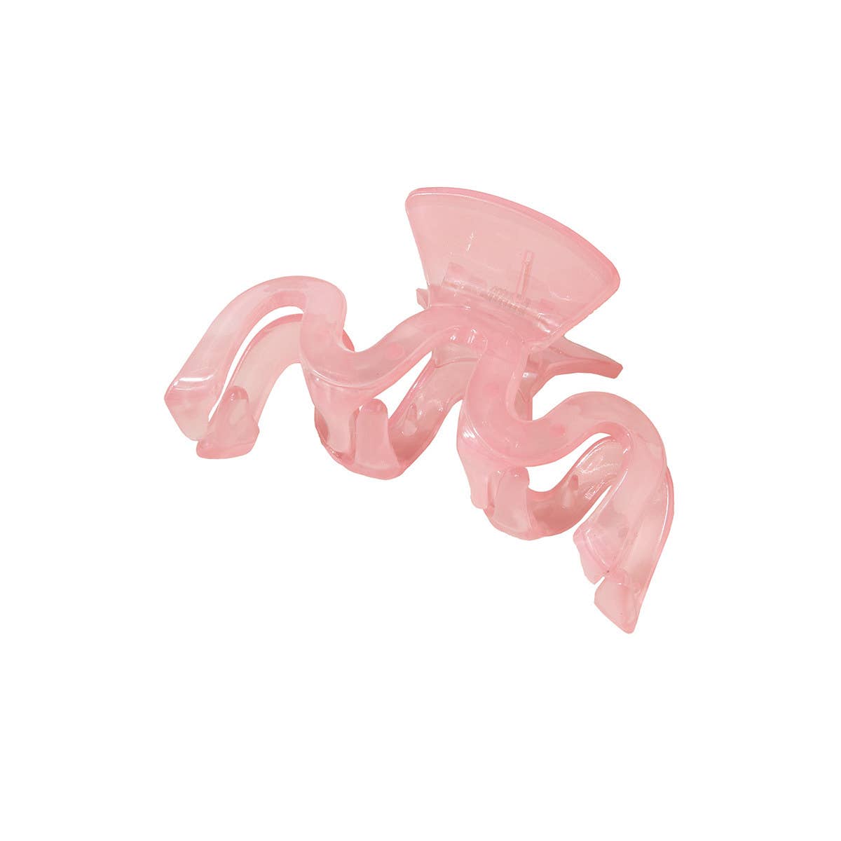 Wavy Back Hair Claw - Large Minimalist Shark Clip_CWAHA1051