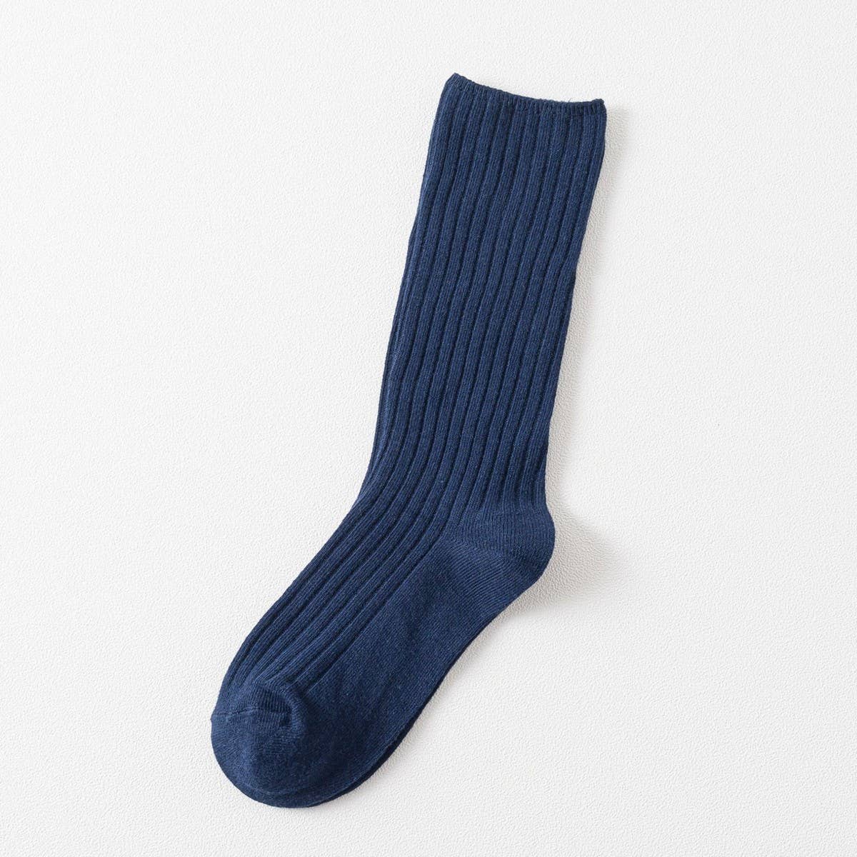 AUTUMN AND WINTER SOLID COLOR MID-CALF SOCKS_CWMS0916